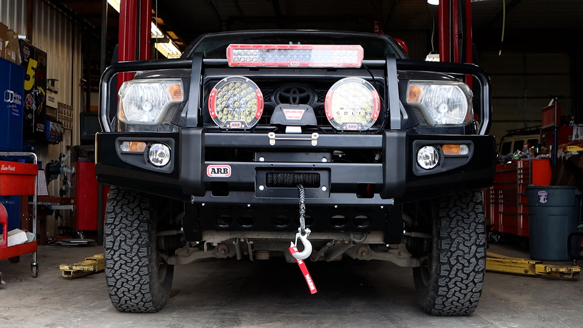 Toyota Truck Accessories Bumper Lights Storage